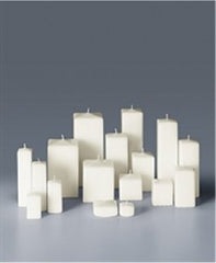 Church Candle - Square - 90mm x 80mm x 80mm